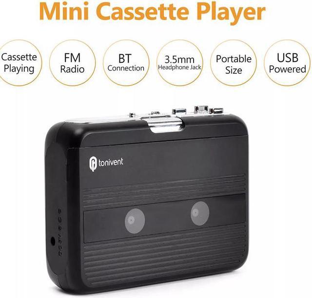 Bluetooth-compatible Transmitter Walkman Stereo Cassette Player