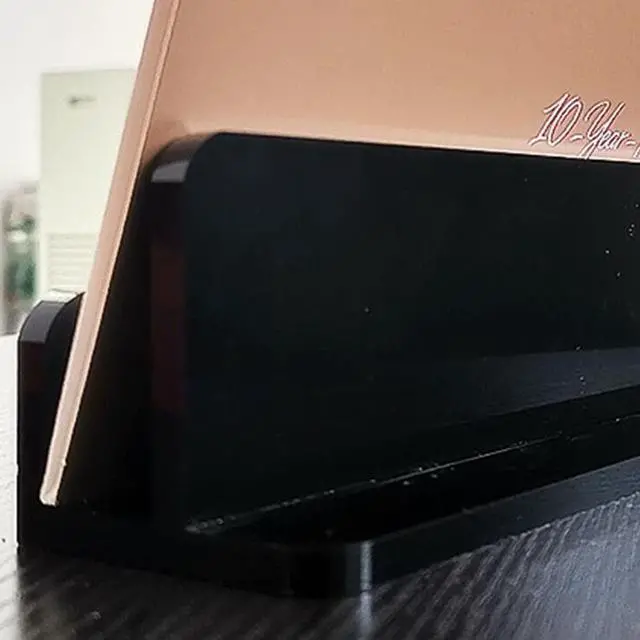 Alt view image 5 of 6 - Now Playing Acrylic Display Stand for LP Vinyl Record / Deluxe Packaging