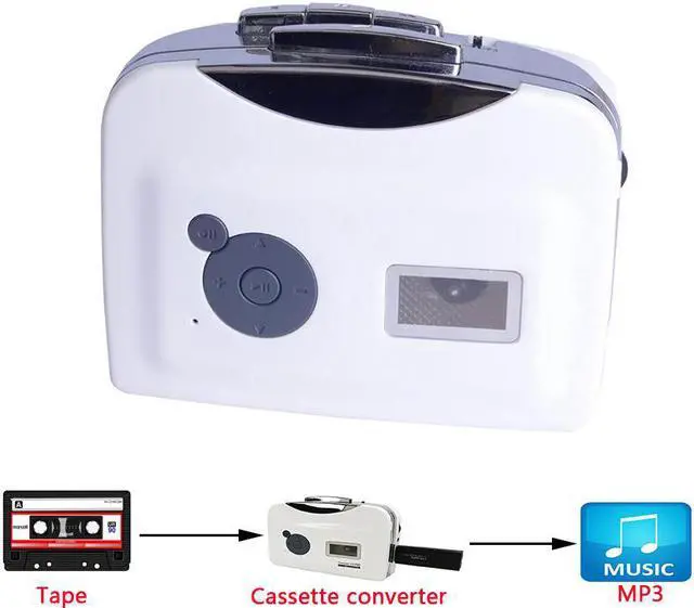 Main image of 1Pcs Tape to PC USB Cassette to MP3 CD Digital Audio Music Player Converter Tape to MP3 Capture Recorder Car Styling Players New