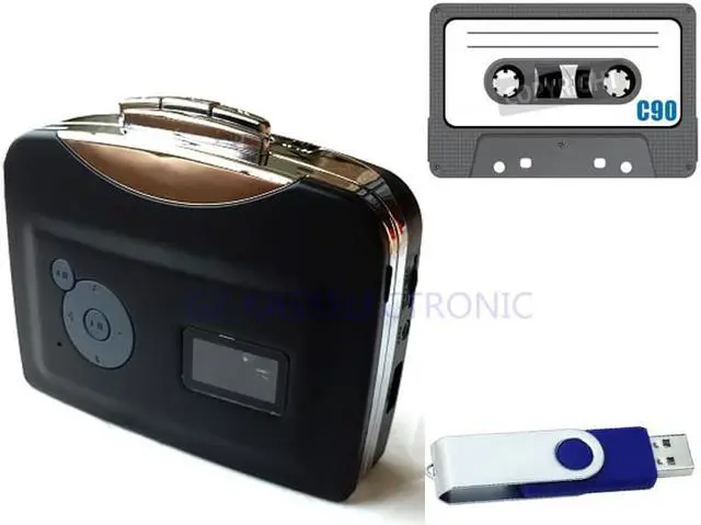 Alt view image 2 of 4 - Cassette Tape converter player, convert old tape cassette to mp3 in U Flash Disk directly directly no pc need