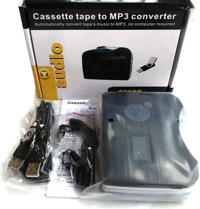 Alt view image 4 of 4 - Cassette Tape converter player, convert old tape cassette to mp3 in U Flash Disk directly directly no pc need