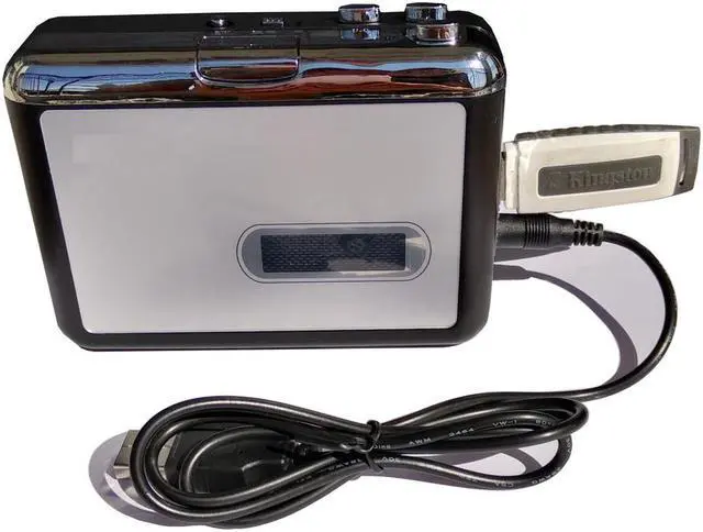 Main image of Old Tape Cassette Player Recorder, convert tape cassette to mp3 in USB Flash Disk, no pc required, Playback,