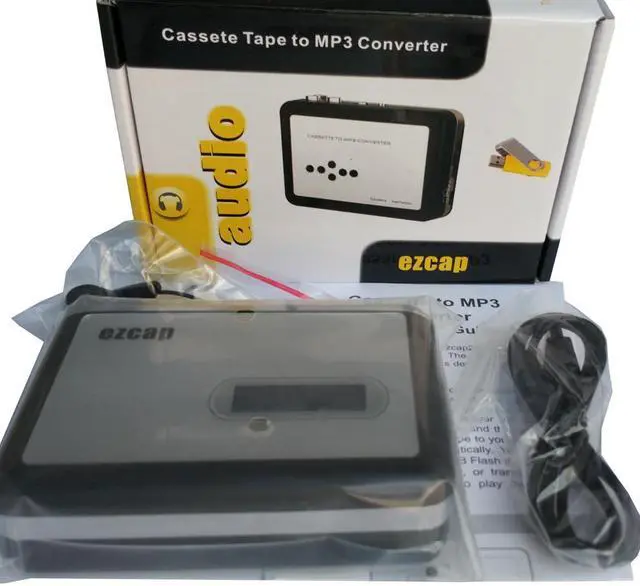 Alt view image 5 of 5 - Old Tape Cassette Player Recorder, convert tape cassette to mp3 in USB Flash Disk, no pc required, Playback,