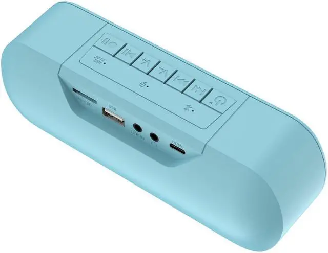 Alt view image 2 of 6 - Mini Portable Car Music Speaker Wireless Bluetooth One Key Recording To TF Card USB Drive Mp3 Player PC Phone Audio Capture Card