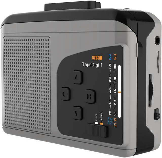 Main image of Portable Cassette Player with AM/FM radio,Cassette to MP3 Converter save in Micro SD Card,No Need Computer