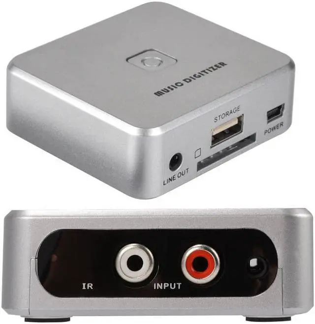 Alt view image 2 of 6 - Analog audio to USB Flash disk converter, convert music to mp3, save into U Driver or SD Card directly,