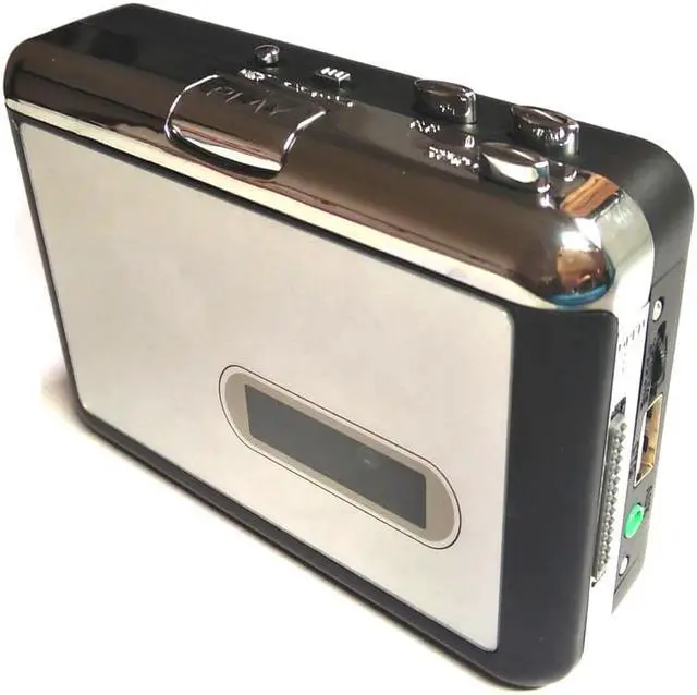Alt view image 6 of 6 - Audio cassette tape mp3 player converter, capture analogMusic walkman to USB Flash disk U drive directly, no pc need. 128Kbps