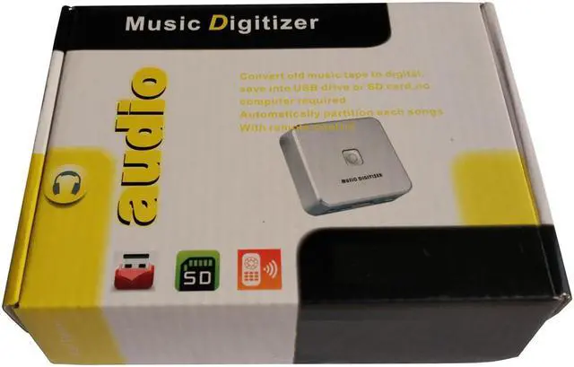 Alt view image 6 of 6 - Audio Recorder  Music Digitizer Converter, Convert Analog Music to USB Flash disk/ SD Card /MP3 player, No pc Required