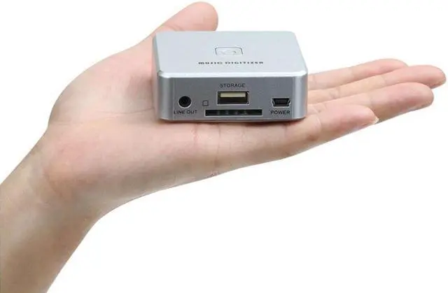 Main image of Old Analog Music to Digital MP3 Recorder Converter, Save in USB Driver or SD TF Card directly, no pc need. with remote control
