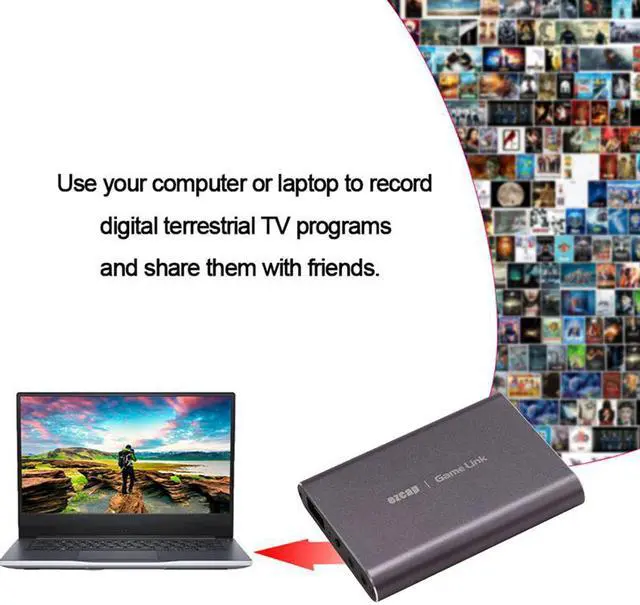 Alt view image 2 of 6 - ezcap 4K Video Capture Card 1080P 60fps Record HDMI-compatible to USB3.0 Audio Video Capture Live Streaming Device Plug and Play