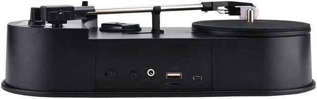 Alt view image 2 of 6 - Direct-drive Vinyl to MP3 Converter Turntable to MP3 Adapter to U Disk Micro SD Card 3.5mm AUX Port 2 Adjustable Speeds