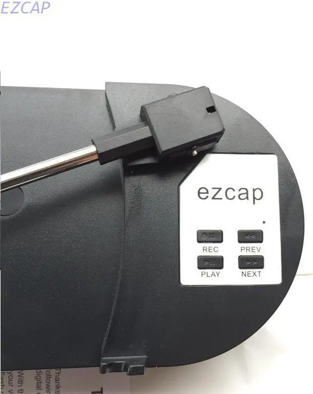Alt view image 4 of 5 - ezcap613 vinyl to mp3 converter ,convert vinyl turntable to USB Drive or SD Card, no PC required,