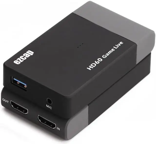 Alt view image 3 of 6 - USB3.0 Video Capture Card 1080P Video Recording Box HDMI To USB 3.0 Game Live Streaming Broadcast Mic In Microphone HD Loop Out