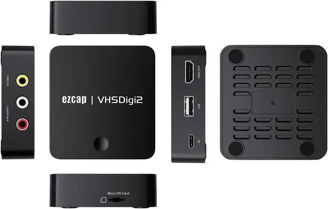 Alt view image 2 of 6 - ezcap181 Composite CVBS Video Recorder Analog Video to Digital Converter VHS to DVD