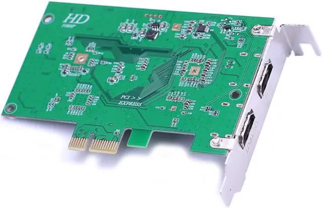 Alt view image 4 of 6 - PCI-E PCIE Video Capture Card 4K HDMI HD PCI Express Video Grabber 1080p 60pfs Recording PC Phone Game Live Broadcast Streaming