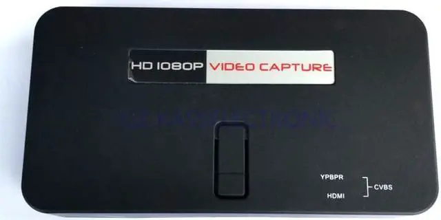 Main image of VHS Player recorder, convert HDMI YPbPr input to U-Driver SD TF Card directly,no need computer