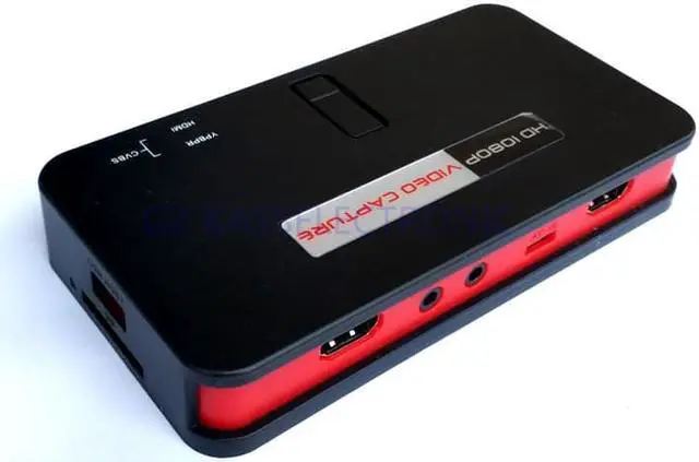 Alt view image 4 of 6 - VHS Player recorder, convert HDMI YPbPr input to U-Driver SD TF Card directly,no need computer
