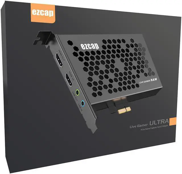 Main image of Genuine EZCAP 324 PCI-E Video Capture Card 4K 1080P 120fps Game Recording PC Live Streaming for PS3/4/5 Xbox for Nintendo Switch