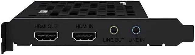 Alt view image 3 of 6 - 4K 30hz Full HD 1080p 60fps 120fps PCIe Video Capture Card PCI Express Game Record Box HDMI Loop Audio Line In PC Live Streaming