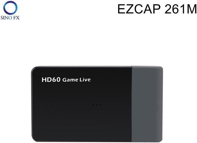 EZCAP 261M USB3.0 HD60 Game Live Streaming Broadcast Supports 4K 1080P  60fps Video Capture with Microphone