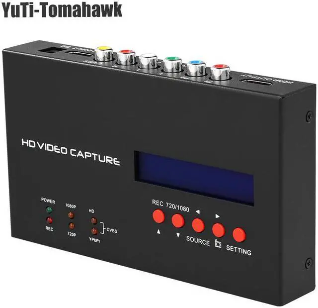 Main image of Ezcap283S YPbPr Recorder Box With Scheduled Recording 1080P HDMI-compatible Game Capture for XBOX One/360 PS3 HD Video Capture