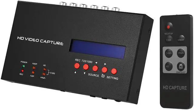 Alt view image 2 of 6 - Ezcap283S YPbPr Recorder Box With Scheduled Recording 1080P HDMI-compatible Game Capture for XBOX One/360 PS3 HD Video Capture