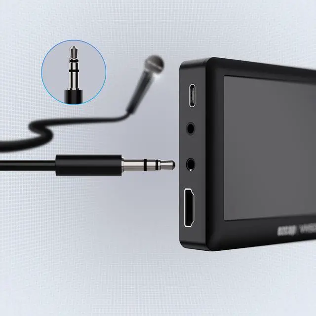Alt view image 4 of 6 - ezcap180 4.3 Inch LCD Screen Portable Composite CVBS AV Video Recorder Analog  to Digital Converter