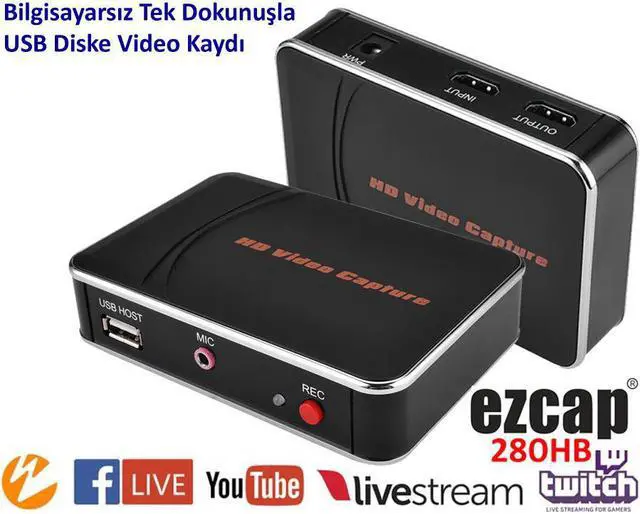 Main image of Ezcap280HB HDMI Video Recorder Pc PS5 Game Recorder