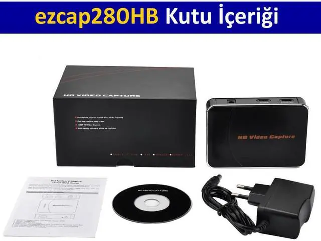 Alt view image 4 of 6 - Ezcap280HB HDMI Video Recorder Pc PS5 Game Recorder