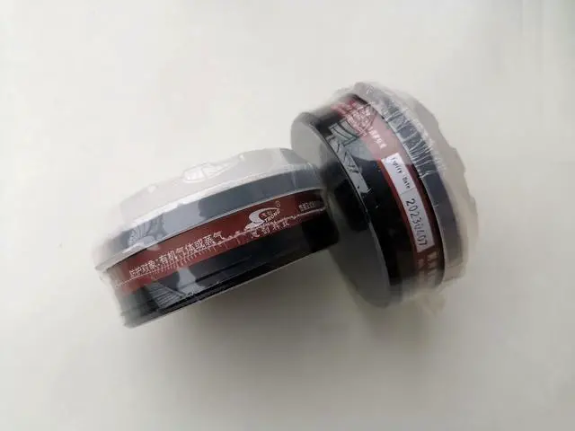 Alt view image 2 of 7 - One Pair P-A-1 Organic Vapor Cartridge Multi Gas Respirator Filter LDY3 Respirator Cartridge for S100X PD100