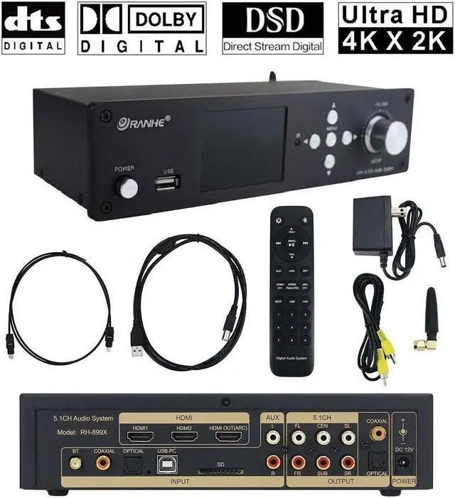 RH-899X DSD Audio Player Lossless DTS/AC3 Decoding Audio Player 