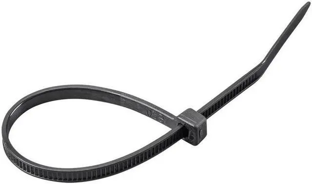 Main image of TIEG4X200 Cable Zip Ties,100 Pieces Heavy Duty 8 Inch Ultra Strong Plastic Self-Locking Wire Ties with 40LBS Tensile Strength Nylon Tie Wraps -Black