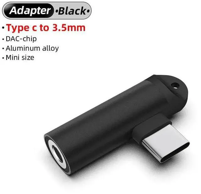 Main image of Dac Usb C To 3.5 MM Jack Adapter Digital Audio Converter For Pixel 8 7a Samsung S24 Plus M54 A54 M34 5g Type C Headphone Adaptor