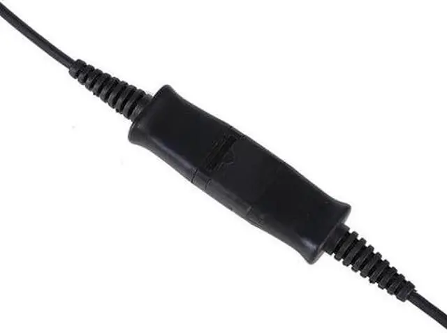 Alt view image 5 of 6 - Professional call center headset with 2.5mm plug for CISCO SPA series SPA501, 502,303G QD cord telephone headset