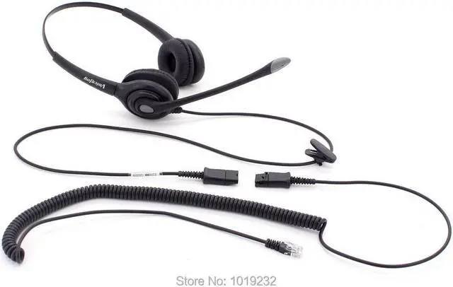 Alt view image 6 of 6 - Headset Headphone for CISCO IP Telephone 7961 7962 7965 7940 7941 7945 6921 7821 8841 8851 8861 8941 8945 8961 9951 9971 etc