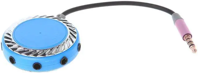 Alt view image 3 of 5 - 1Pcs 4 Pole 3.5mm Jack 1 Male To 8 Female Earphone With Mic Audio Splitter Adapter DXAC