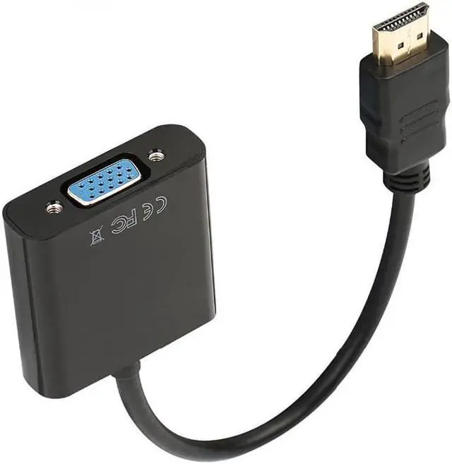 Alt view image 4 of 6 - 1Pcs VGA Female To HDMI Male Audio Converter Adapter Splitter Speaker AUX Cable Optico Digital Jack 3.5mm Digital Audio Extractor Hub
