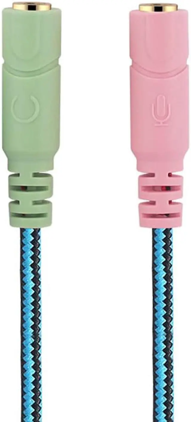 Alt view image 4 of 6 - 1Pcs 3.5mm Jack Cable Headset Adapter Y Splitter Audio 2 Female To 1 Male for Laptop PS4 Phone for Xbox 1 Earphone Headphone
