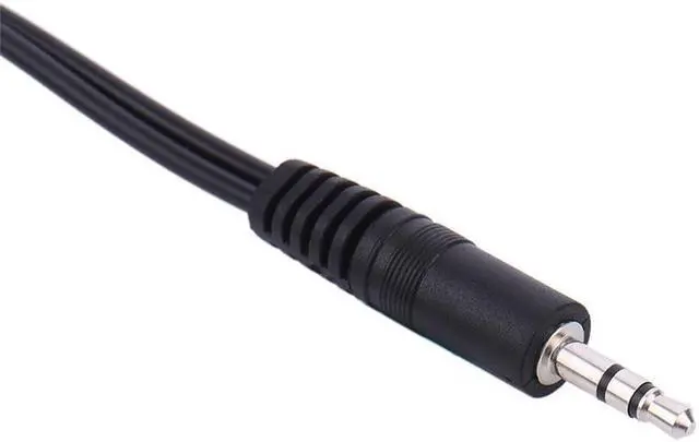 Alt view image 6 of 6 - 1Pcs 3.5 Jack Male to 2RCA 2AV Female Converter Cable Stereo Audio Adapter Cables Y Cable Splitter Headphone Adapter for DVD TV VCR