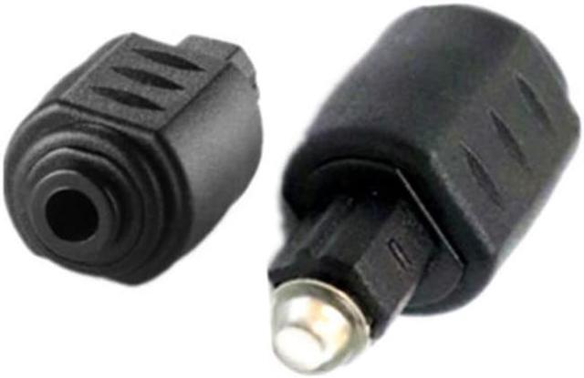 Alt view image 5 of 6 - 1Pcs Mini Optical Audio Adapter 3.5MM Female Jack To Digital Toslink Male Plug for Amplifier