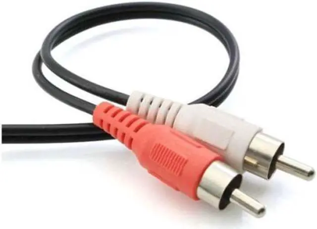 Alt view image 3 of 4 - 1Pcs 3.5mm RCA Cable Jack Splitter AV Audio Video Cable Female To Male 1 RCA To 2 RCA Jack Cord Adapter Video Wire Connector