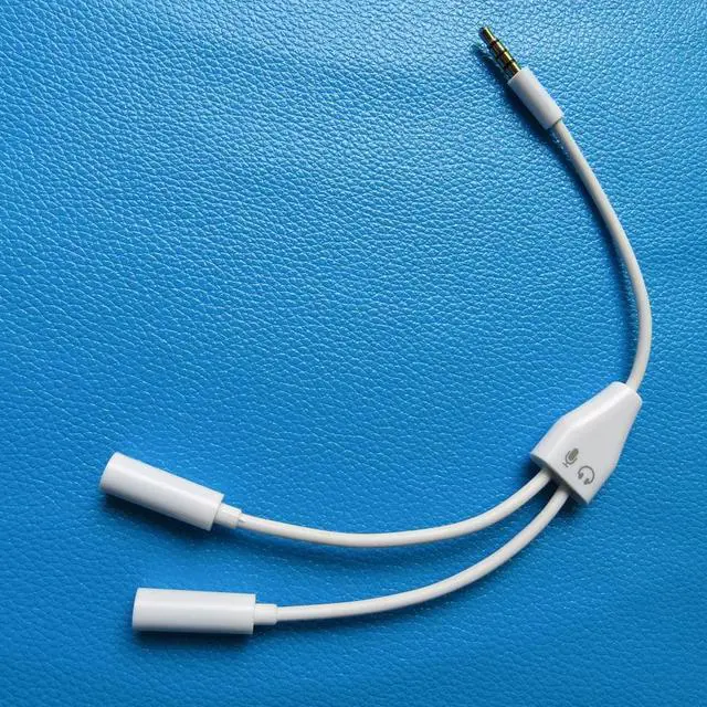 Alt view image 4 of 5 - 1Pcs Jack 3.5mm Headphone Splitter Adapter 1 male to 2 female Y Extension Audio Cable