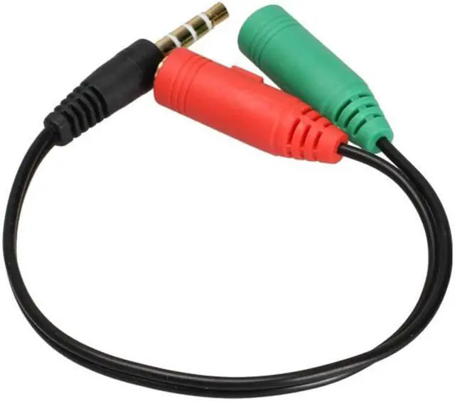 Alt view image 2 of 6 - 1Pcs 3.5mm Audio Cable Stereo Female Jack to 2 RCA Male Jack Adapter 20.5CM AUX Audio Headphone Speaker Y Type Cable Splitter