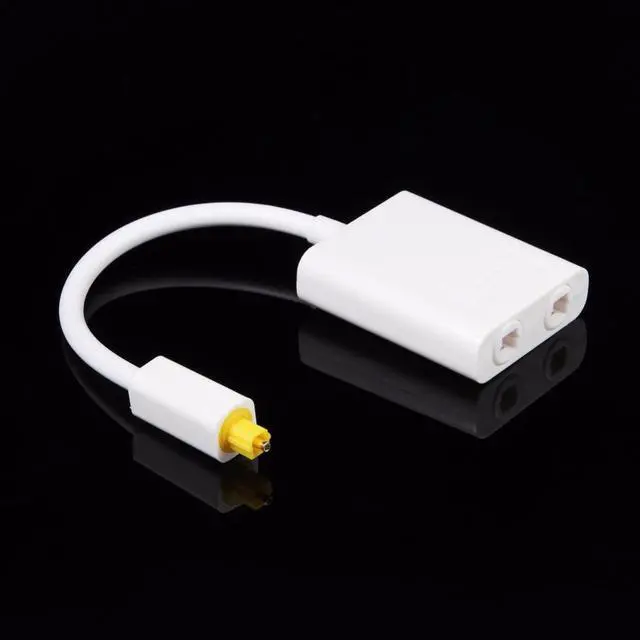 Alt view image 5 of 5 - 1Pcs Mini USB Audio&Video Cables Digital Toslink Optical Fiber Audio 1 to 2 Female Splitter Adapter Micro Usb Cable Accessory