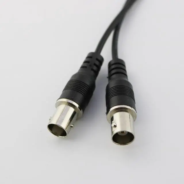 Alt view image 3 of 6 - 10pcs BNC Male to 2x BNC Female Y Type Splitter Combiner Adapter Test Probe Wire Cable 40cm