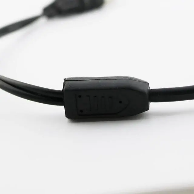 Alt view image 6 of 6 - 10pcs BNC Male to 2x BNC Female Y Type Splitter Combiner Adapter Test Probe Wire Cable 40cm