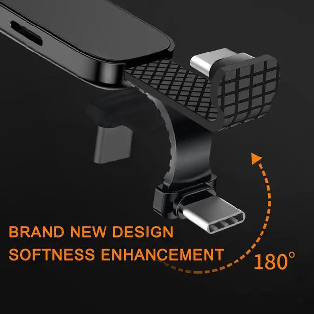 Alt view image 6 of 6 - 1Pcs Type C Adapter 3A Fast Charge 2 in1 Splitter USB C+3.5 mm Holder Audio Adapter for Huawei Mate 10 Pro for Huawei Mate 20 Pro