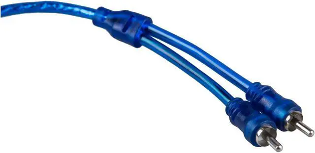Alt view image 3 of 4 - Car Audio RCA Female to 2 RCA Male Splitter Adapter Cable Wire 2 Pcs