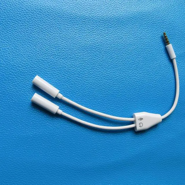 Alt view image 5 of 5 - 1Pcs Jack 3.5mm Headphone Splitter Adapter 1 male to 2 female Y Extension Audio Cable