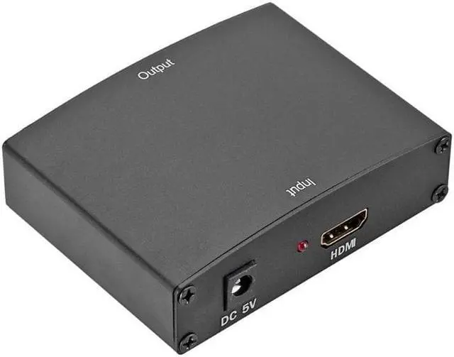 Alt view image 4 of 6 - 1Pcs 1080P HD Clear HDMI to RGB Component HDMI to YPBPR Video +R/L Audio Adapter Splitter Video System